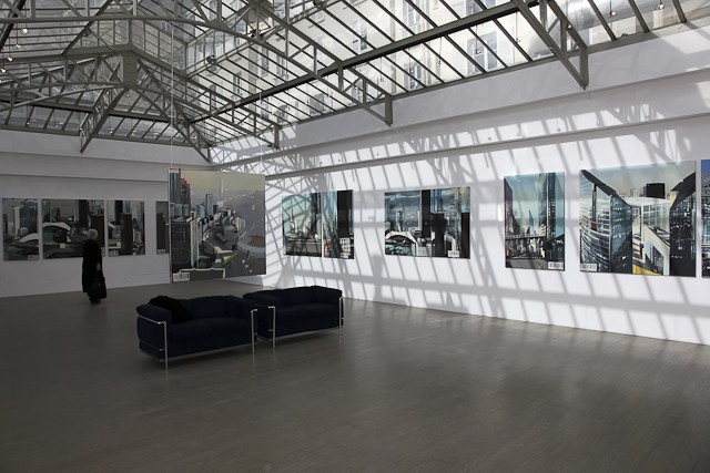 Exposition de peintures de Paris la Défense par Michelle AUBOIRON - Kiron Galerie - mai 2009