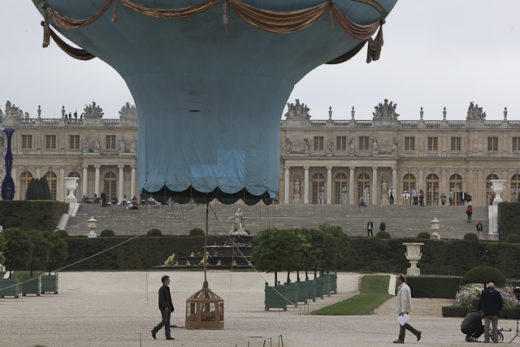 Mongolfière à Versailles - Photo Charles GUY